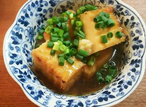 揚げ出し豆腐風！厚揚げめんつゆあんかけ-レシピのメイン写真