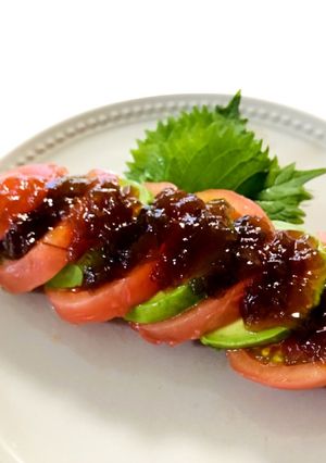 ポン酢ジュレde冷やしアボカドトマト-レシピのメイン写真
