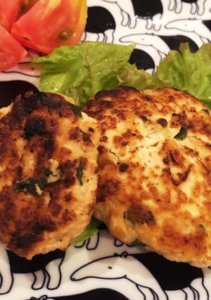 簡単！鶏ひき肉の豆腐ハンバーグ-レシピのメイン写真