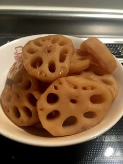簡単!蓮根の煮物-レシピのメイン写真