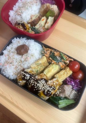 20241002息子っちのお弁当-レシピのメイン写真