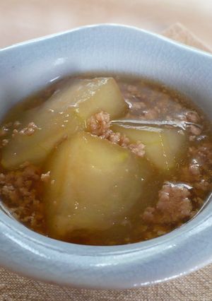 ほっこり☆冬瓜の鶏あんかけ-レシピのメイン写真