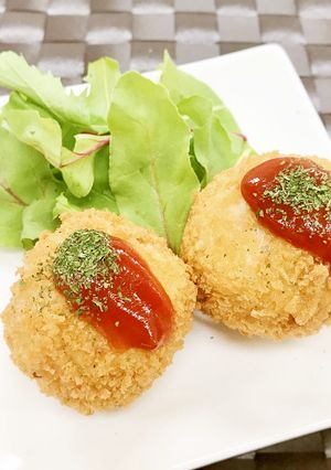 具材たっぷりライスコロッケ-レシピのメイン写真