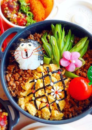 我が家の定番 ひき肉そぼろ お弁当にも♪-レシピのメイン写真