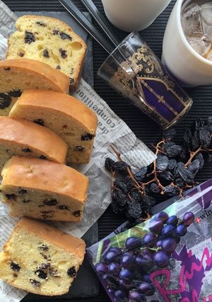 レーズンパウンドケーキ-レシピのメイン写真