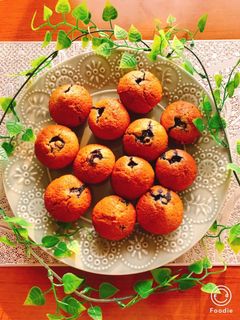 ブルーベリー♡ココナッツバナナマフィン♡-レシピのメイン写真