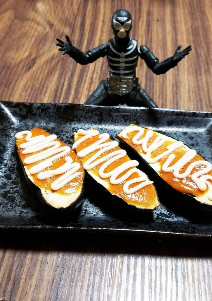簡単！焼き茄子の味噌マヨのせ-レシピのメイン写真