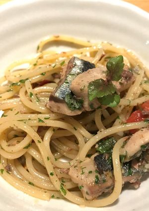 アジとトマトのオイルパスタ-レシピのメイン写真