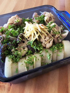 大根と豚肉の生姜煮-レシピのメイン写真