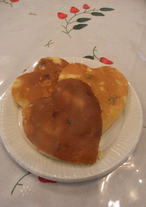 りんごでシャキふわパンケーキ-レシピのメイン写真