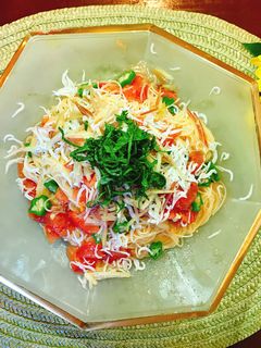 さっぱり!しらすの冷製パスタ-レシピのメイン写真