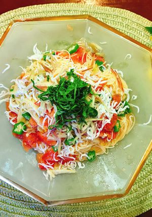 さっぱり！しらすの冷製パスタ-レシピのメイン写真