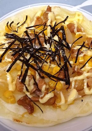 低たんぱく照り焼きチキンピザ(腎臓)-レシピのメイン写真