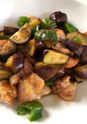 夏野菜の甘酢炒め ヘルシー 簡単-レシピのメイン写真