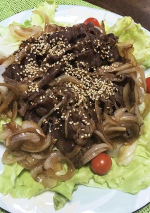 焼肉サラダ-レシピのメイン写真