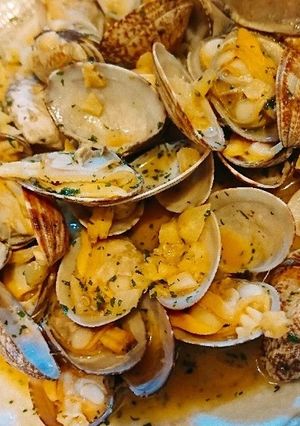 ✿あさりのにんにくバター醤油で酒蒸し✿-レシピのメイン写真
