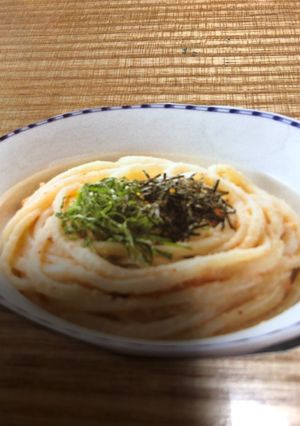 うまっ、冷やし明太マヨうどん-レシピのメイン写真
