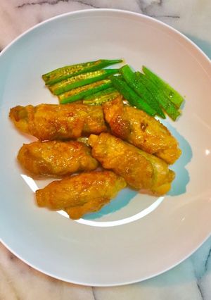 No2275長芋巻き豚ロース生姜焼き-レシピのメイン写真