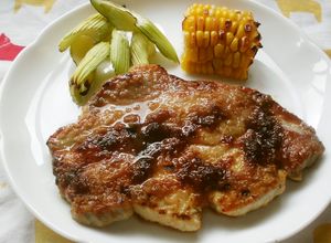 とんかつ用ロース肉の生姜焼き♪-レシピのメイン写真