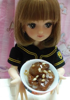 リカちゃんサイズ♡野球シリꕤ藤浪牛タン*-レシピのメイン写真