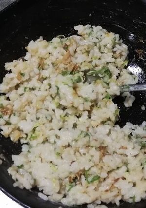 青ネギとチーズのおにぎりですが？-レシピのメイン写真