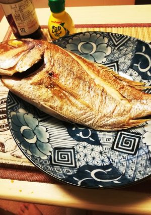 鯛の塩焼き　コンベクションオーブン-レシピのメイン写真