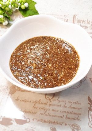 芝麻醤（チーマージャン）風棒々鶏冷麺たれ-レシピのメイン写真