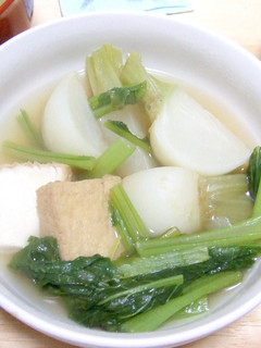 美味しい!かぶと厚揚げのやわらか煮-レシピのメイン写真
