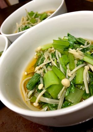 小松菜とエノキの煮浸し-レシピのメイン写真