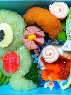 キャラ弁 ポケモン プニちゃん-レシピのメイン写真