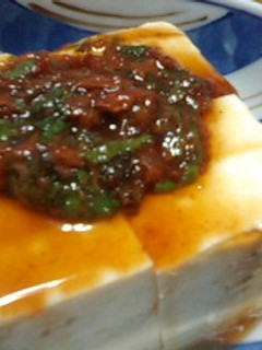 冷奴✿梅ソースのせ-レシピのメイン写真