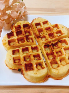 ふわふわブリュッセルワッフル♡-レシピのメイン写真