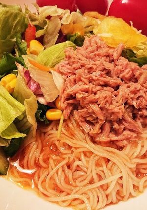サラダソーメン-レシピのメイン写真