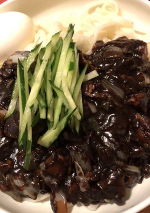 簡単韓国チャジャンミョン(じゃじゃ麺)-レシピのメイン写真
