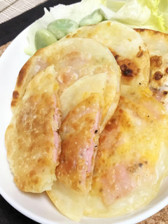 ベーコンとチーズの挟んで焼くだけ簡単餃子-レシピのメイン写真