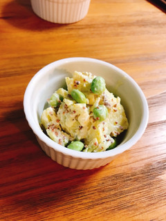 さつまいもと枝豆のサラダ-レシピのメイン写真