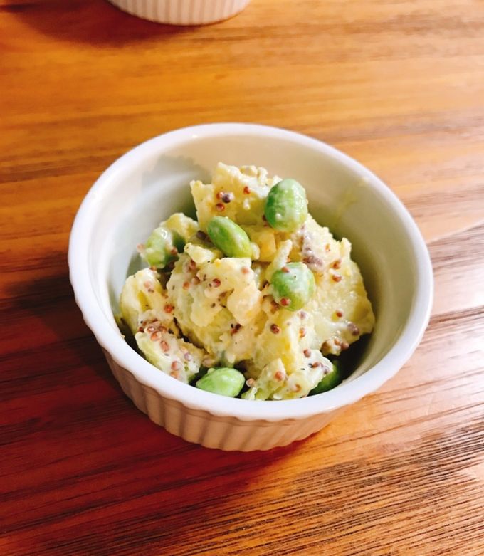 さつまいもと枝豆のサラダ-レシピのメイン写真