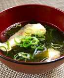 ☆残った刺身とツマだけ！手抜きお吸い物♪