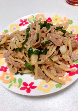 母から教わった青椒肉絲-レシピのメイン写真