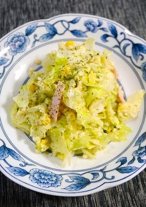 簡単！レタスポテサラ☆悪魔のおにぎり味-レシピのメイン写真