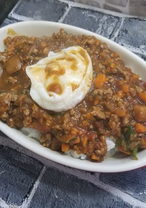 ドライカレー（レトルト）-レシピのメイン写真
