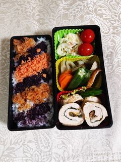 ささ身の大葉梅肉焼きを作りました-レシピのメイン写真