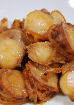 ホタテの生姜醤油煮-レシピのメイン写真