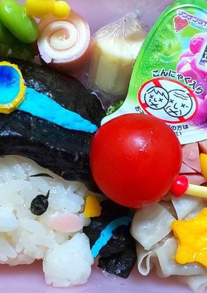 キャラ弁 ツムツム ジャスミン-レシピのメイン写真