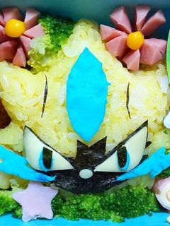 キャラ弁 ポケモン ゼラオラ-レシピのメイン写真