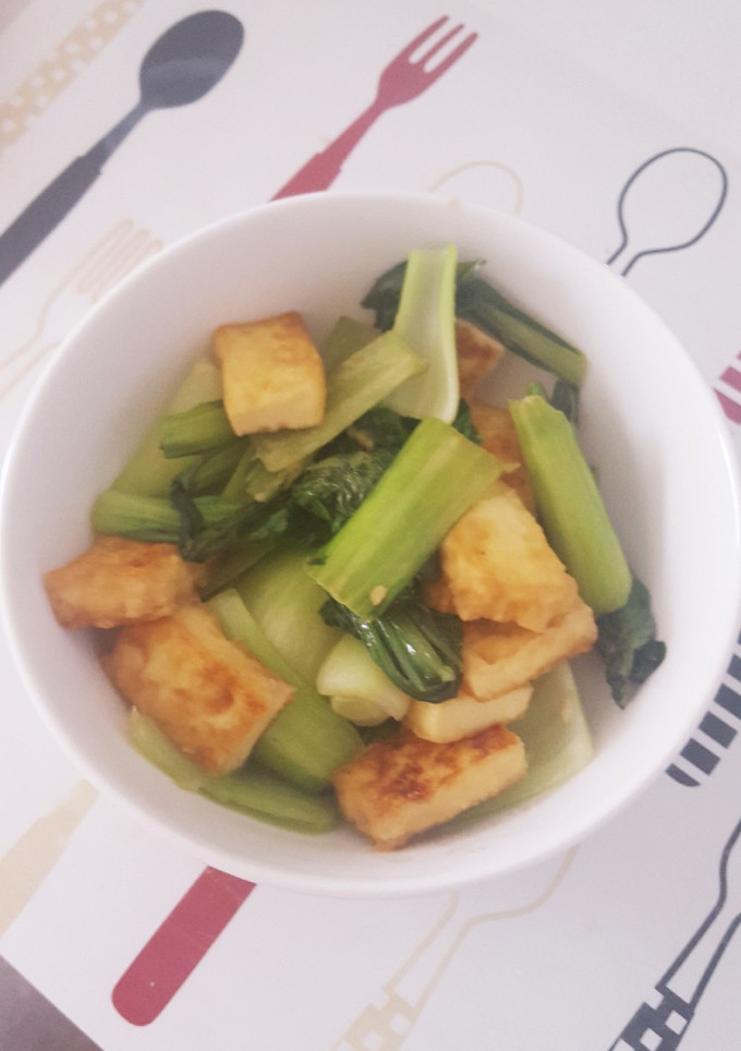 厚揚げとチンゲン菜の炒め物☆-レシピのメイン写真