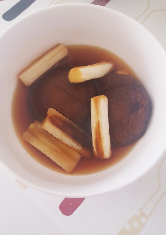 ネギとしいたけの焼き浸し-レシピのメイン写真
