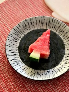 アイスみたいなスイカの切り方-レシピのメイン写真