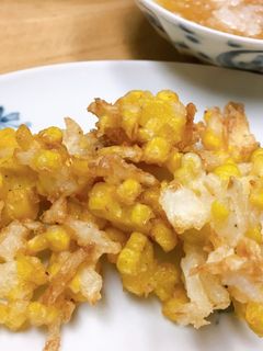 コーンのかき揚げ-レシピのメイン写真