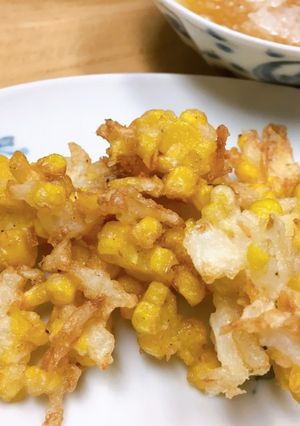 コーンのかき揚げ-レシピのメイン写真
